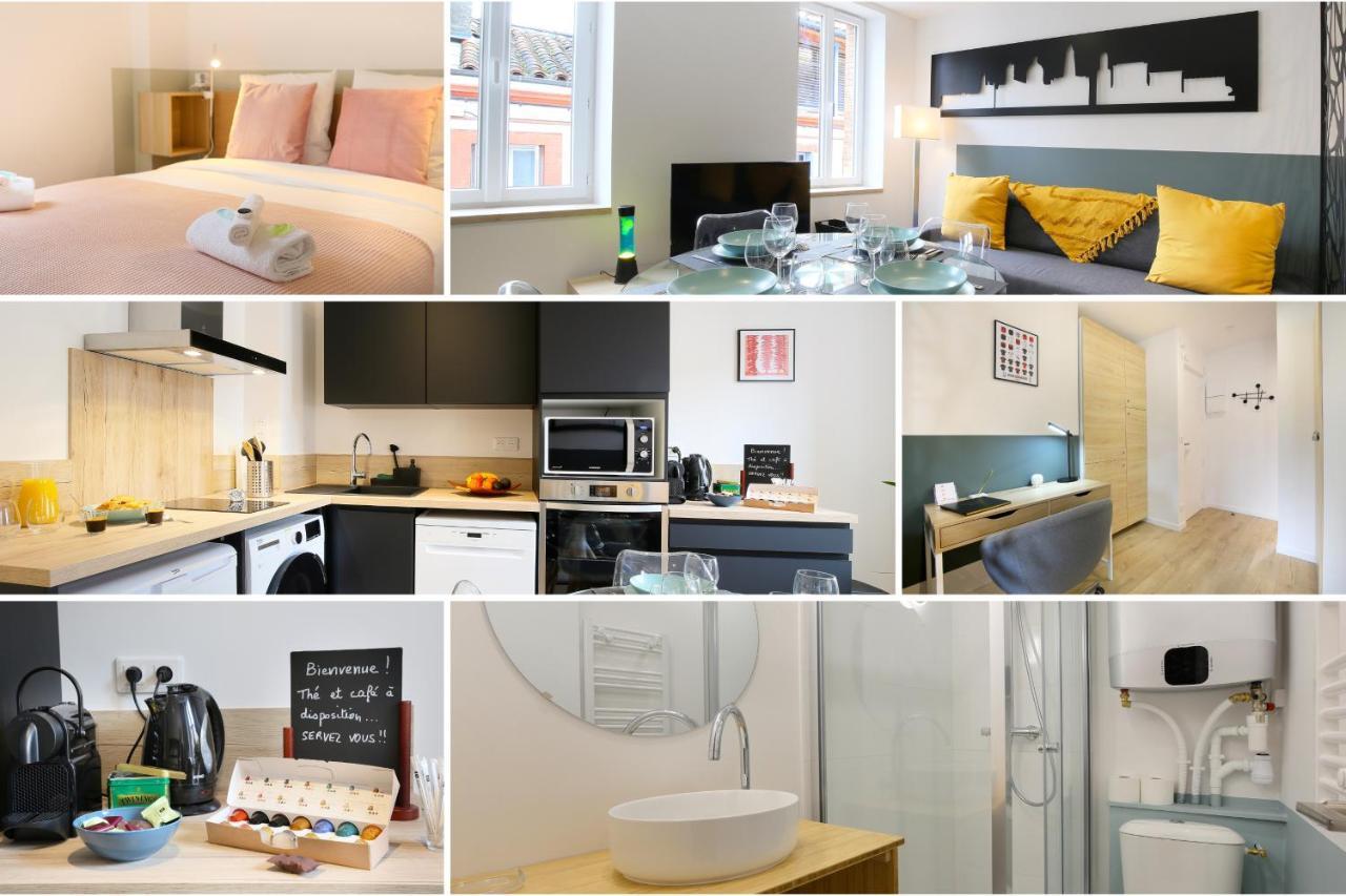 Expat Renting - Entre Piment & Violette - Saint Michel Leilighet Toulouse Eksteriør bilde